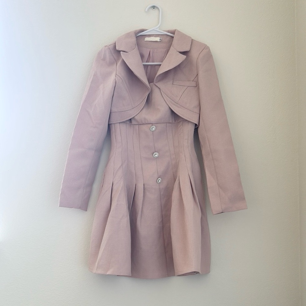 Elegant Pink Women mini dress from BL brand